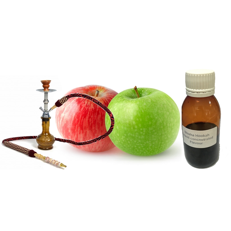 perisa pekat cecair untuk mencampurkan tembakau hookah shisha jual secara pukal sampel percuma menawarkan perisa epal al fakher berganda
